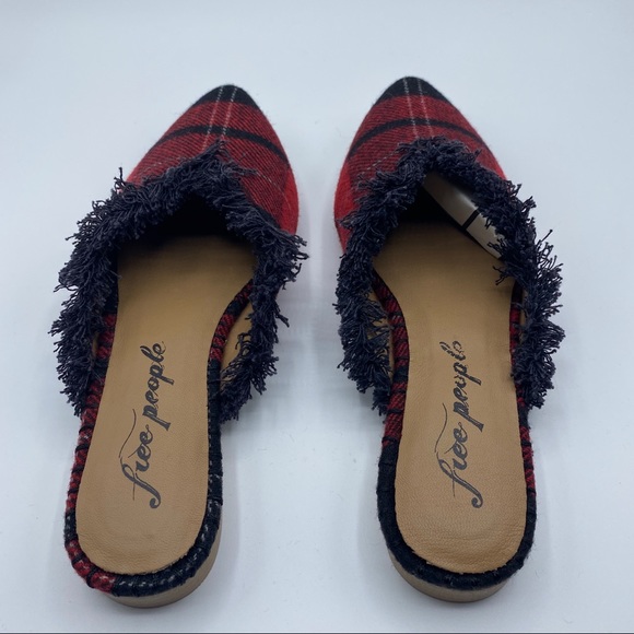 Free People | Red Camo Mules - Picture 5 of 5